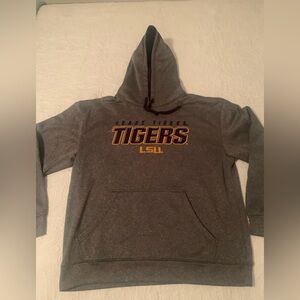 Champion Gray LSU Tigers Hoodie